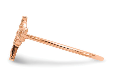 14k Rose Gold Rings Style K5729 - Classique Jewelry Inc.
