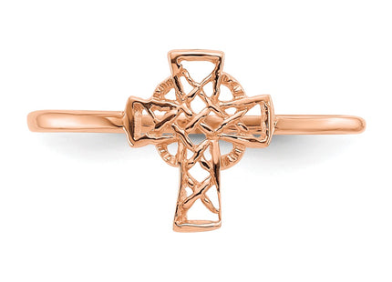14k Rose Gold Rings Style K5729 - Classique Jewelry Inc.