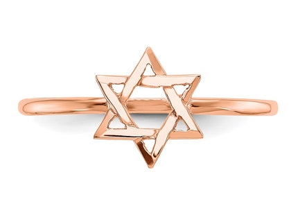 14k Rose Gold Rings Style K5732 - Classique Jewelry Inc.