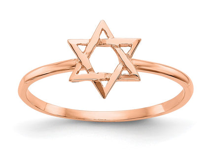 14k Rose Gold Rings Style K5732 - Classique Jewelry Inc.