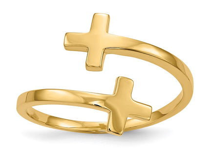 14k Yellow Gold Rings Style K5734 - Classique Jewelry Inc.