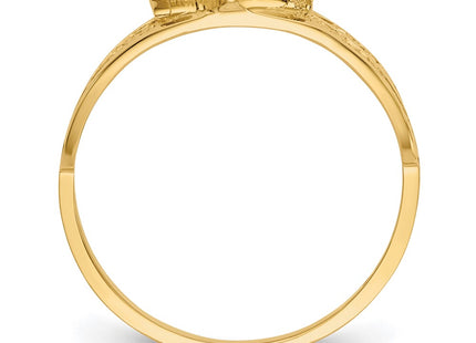 14k Two-tone Rings Style K5737 - Classique Jewelry Inc.