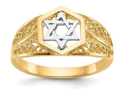 14k Two-tone Rings Style K5737 - Classique Jewelry Inc.