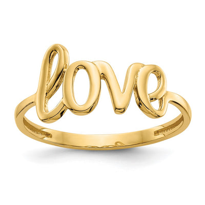 14K gold ring