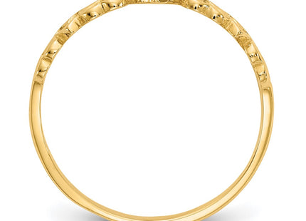 14k Yellow Gold Rings Style K5748 - Classique Jewelry Inc.