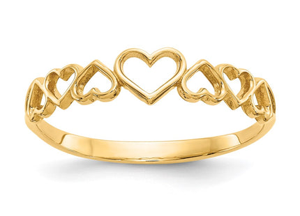 14k Yellow Gold Rings Style K5748 - Classique Jewelry Inc.