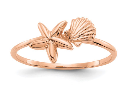 14k Rose Gold Rings Style K5760 - Classique Jewelry Inc.