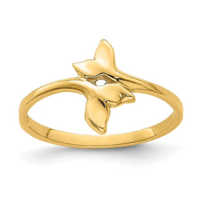 14k Yellow Gold Rings Style K5765 - Classique Jewelry Inc.