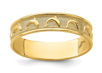 14k Yellow Gold Rings Style K5766 - Classique Jewelry Inc.