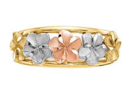 14k Two-tone Rings Style K5772 - Classique Jewelry Inc.