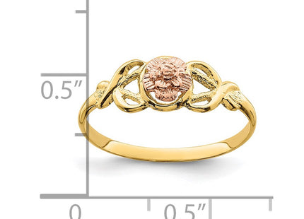 14k Two-tone Rings Style K5778 - Classique Jewelry Inc.