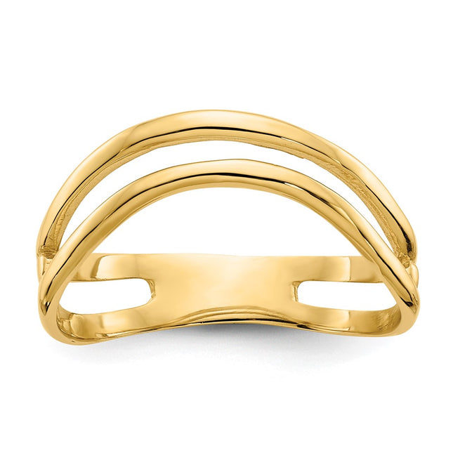14k Yellow Gold Rings Style K5789 - Classique Jewelry Inc.
