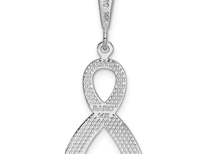 14k White Gold Pendants Style K579 - Classique Jewelry Inc.