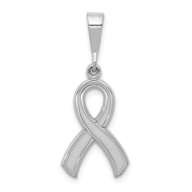 14k White Gold Pendants Style K579 - Classique Jewelry Inc.