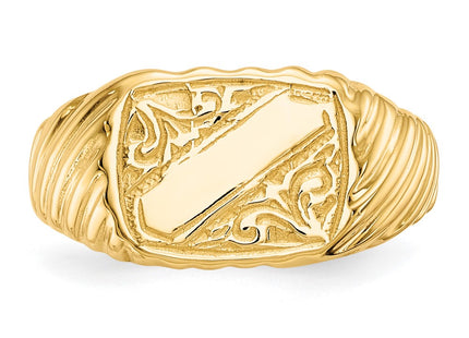 14k Yellow Gold Rings Style K5791 - Classique Jewelry Inc.