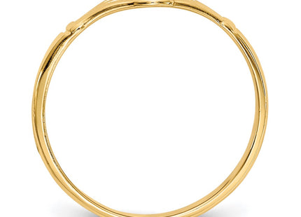 14k Yellow Gold Rings Style K5792 - Classique Jewelry Inc.