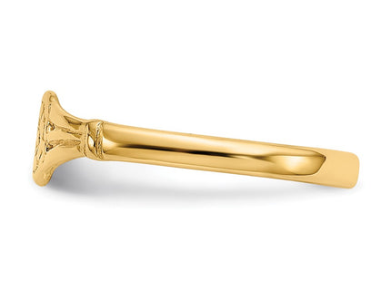 14k Yellow Gold Rings Style K5792 - Classique Jewelry Inc.