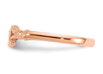 14k Rose Gold Rings Style K5793 - Classique Jewelry Inc.