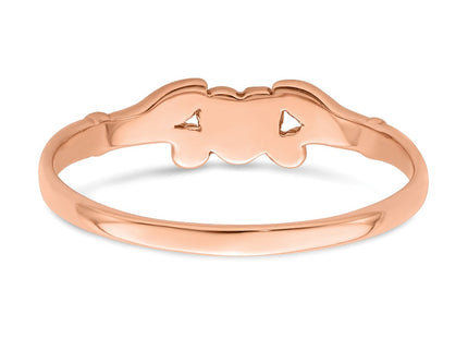 14k Rose Gold Rings Style K5793 - Classique Jewelry Inc.