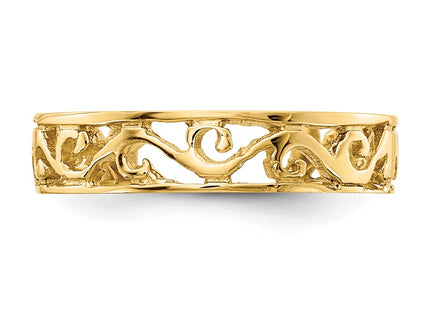 14k Yellow Gold Rings Style K5796 - Classique Jewelry Inc.