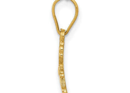 14k Yellow Gold Pendants Style K5806 - Classique Jewelry Inc.
