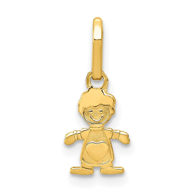 14k Yellow Gold Pendants Style K5806 - Classique Jewelry Inc.