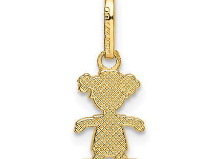 14k Yellow Gold Pendants Style K5807 - Classique Jewelry Inc.