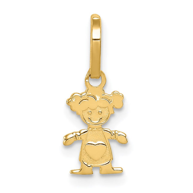 14k Yellow Gold Pendants Style K5807 - Classique Jewelry Inc.