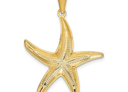 14k Yellow & Rhodium Pendants Style K5817 - Classique Jewelry Inc.