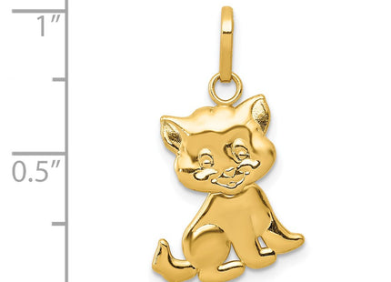 14k Yellow Gold Pendants Style K5818 - Classique Jewelry Inc.