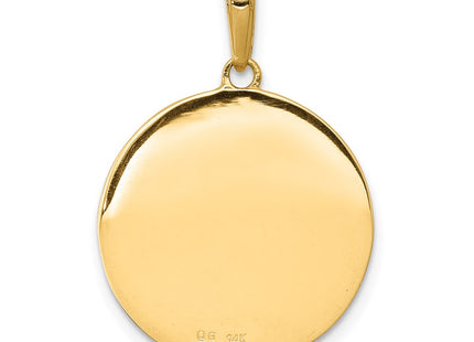 14k Yellow Gold Pendants Style K5826 - Classique Jewelry Inc.