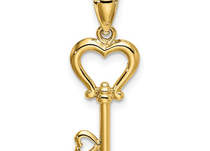 14k Yellow Gold Pendants Style K5839 - Classique Jewelry Inc.