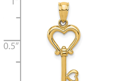 14k Yellow Gold Pendants Style K5839 - Classique Jewelry Inc.