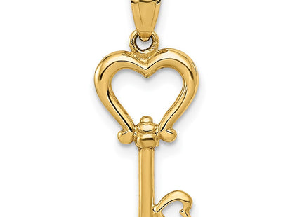 14k Yellow Gold Pendants Style K5839 - Classique Jewelry Inc.