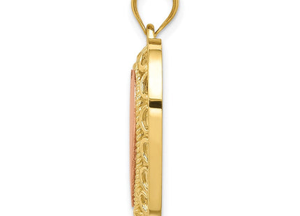 14k Two-tone Pendants Style K5850 - Classique Jewelry Inc.