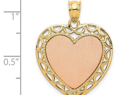 14k Two-tone Pendants Style K5850 - Classique Jewelry Inc.