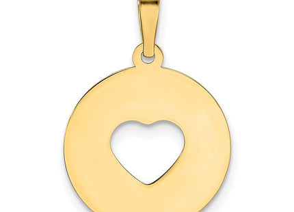14k Yellow Gold Pendants Style K5852 - Classique Jewelry Inc.