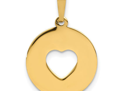 14k Yellow Gold Pendants Style K5852 - Classique Jewelry Inc.