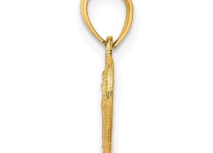 14k Yellow Gold Pendants Style K5855 - Classique Jewelry Inc.