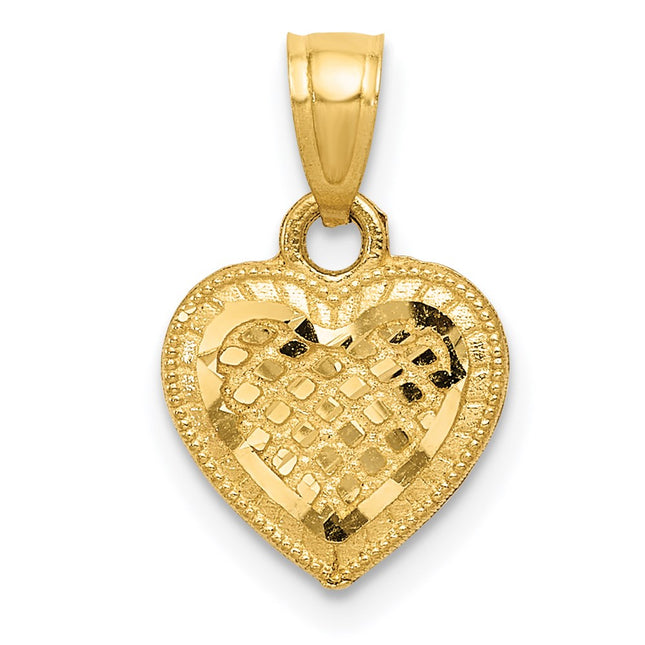 14k Yellow Gold Pendants Style K5855 - Classique Jewelry Inc.