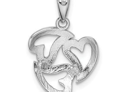 14k White Gold Pendants Style K5857 - Classique Jewelry Inc.