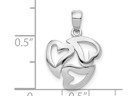 14k White Gold Pendants Style K5857 - Classique Jewelry Inc.