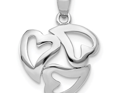 14k White Gold Pendants Style K5857 - Classique Jewelry Inc.