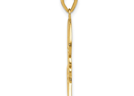 14k Yellow Gold Pendants Style K5870 - Classique Jewelry Inc.