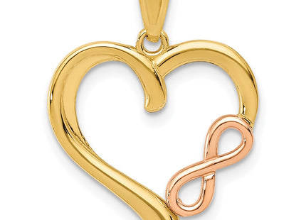14k Two-tone Pendants Style K5872 - Classique Jewelry Inc.