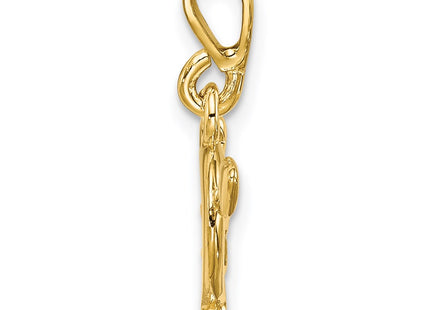 14k Yellow Gold Pendants Style K5874 - Classique Jewelry Inc.