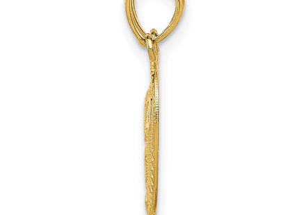 14k Yellow Gold Pendants Style K5877 - Classique Jewelry Inc.