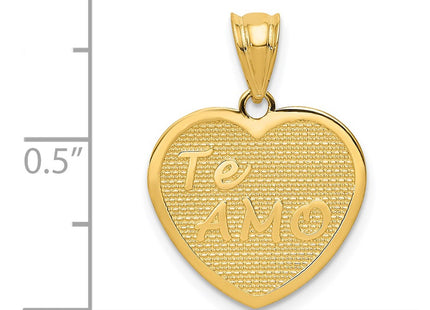 14k Yellow Gold Pendants Style K5881 - Classique Jewelry Inc.