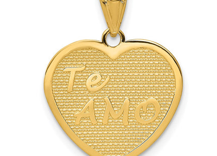 14k Yellow Gold Pendants Style K5881 - Classique Jewelry Inc.
