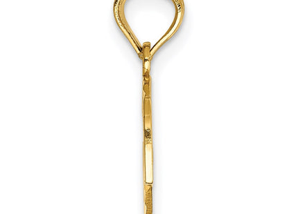 14k Yellow Gold Pendants Style K5882 - Classique Jewelry Inc.